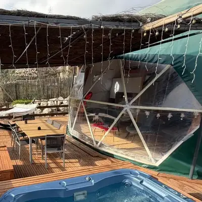 Bulle d'Amour - Dôme avec spa privatif dans les Corbières