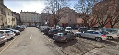 a bunch of cars parked in a parking lot at Escapade détente au cœur de Pamiers in Pamiers