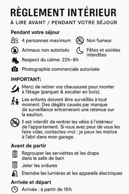 a list of elements of a lineant typewriter at Appartement près du canal du midi in Mirepeisset