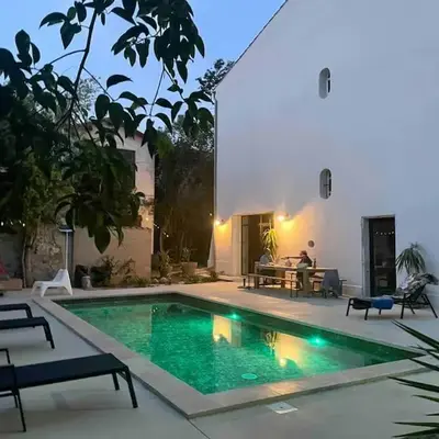 Grande Maison de Maitre contemporaine à 10 min de la mer et Piscine