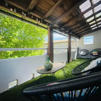 Maison Petit Arago avec roof terrace et parking privé