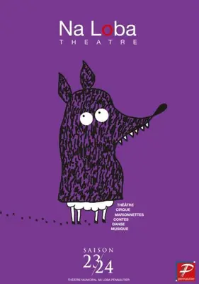 a poster for the nsa la loca theatre at Charmant appartement de village in Pennautier