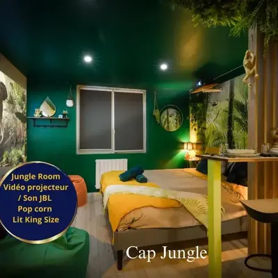 Cap Jungle Evasion: Cinema Netflix King size