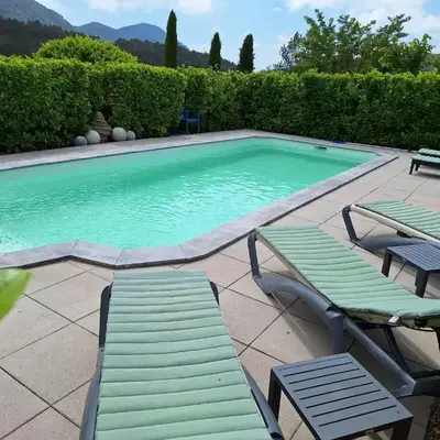 Villa les terre rouges avec piscine dans l ' Aude