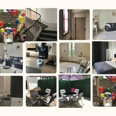 Appartement avec terrasse centre de la Bastide