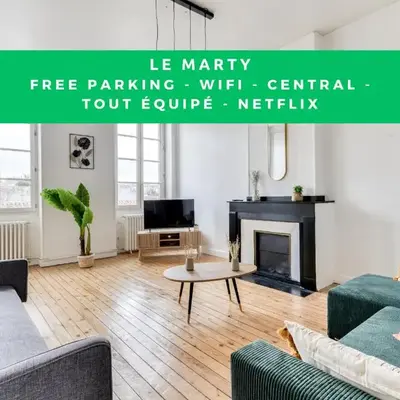 El Marty - central - climatisation - parking gratuit - wifi