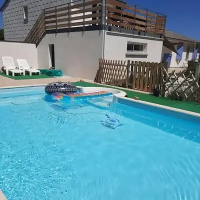 Gîte avec piscine - 4 personnes - Pays Cathare