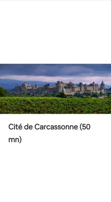 a picture of a city with the words gift de carnesnescombe at Fleur De Sel in Gruissan