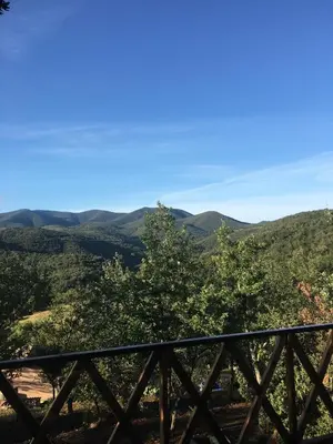 a view of auliculiculiculiculiculiculiculiculiculiculiculic at Les Cabanes d'ErbeFol in Ansignan