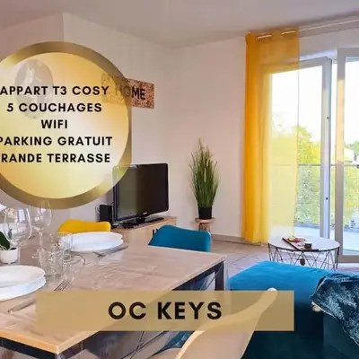 L'évasion Carcassonnais avec Terrasse 2 places de Parking privée