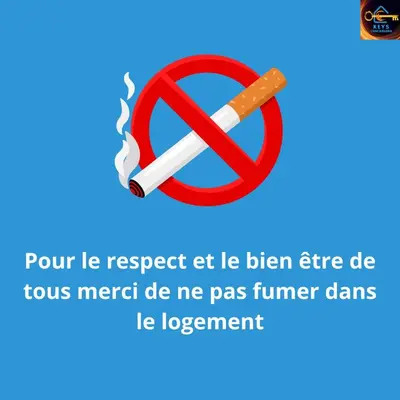 a sign that says your leg respect let lie bitten offence tonsmean do me pass at Le cocon centre ville au calme Oc Keys 34 in Castelnaudary
