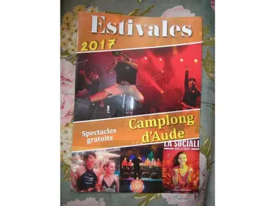 a flyer for an event with a picture of a concert at 