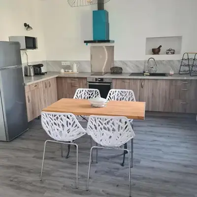 Appartement rénové avec jardin