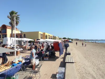 Gallery image of Villa Climatisée à Gruissan, Proche Plage Grazel, 6 Pers, Parking Privé, Terrasse, Équipée - FR-1-796-70 in Gruissan