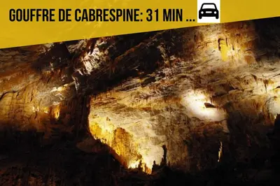 a picture of a cave with the words surprise de cartegeence million at Le Gîte Médiéval - Clim - Lave Linge - Cité in Carcassonne