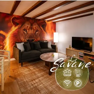 Le Savane - Grand Triplex Confort & Chaleureux