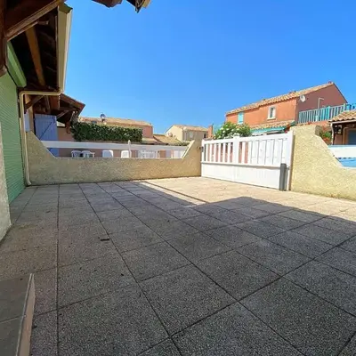 Maison climatisée front de plage du Grazel GA080-086