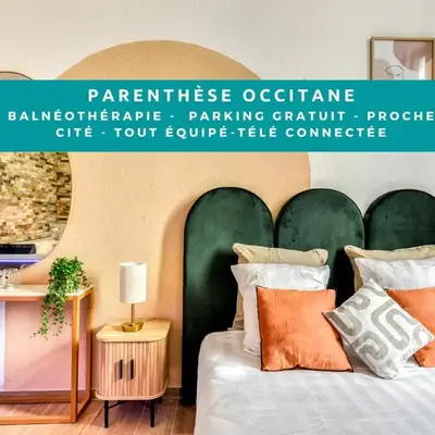 Parenthèse Occitane - Free Parking - Balnéothérapie