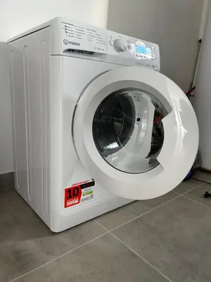 a white washing machine sitting in a room at Instant villa Serenity - 8 people with a view in Narbonne