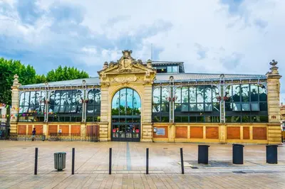a large building with a lot of windows at T3 de 70m2 avec sauna, piscine intérieure chauffée in Siran