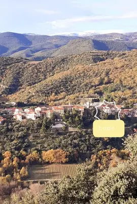 a sign that says home in the middle of a valley at Vue D Ansignan in Ansignan