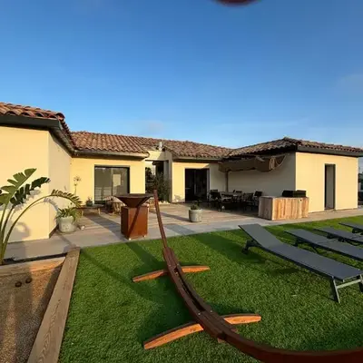 Villa paisible au bord des vignes
