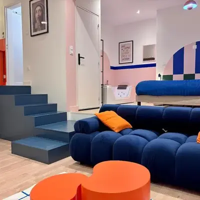 Appartement Thème Années 60' l Baignoire Jets l Clim l Netflix
