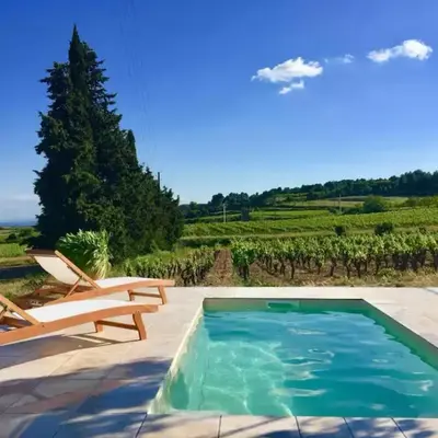 Demeure Charmante avec Piscine privée au coeur des Vignes