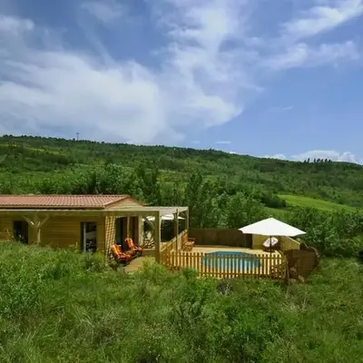 Maison - piscine - Vue vignobles coeur de nature