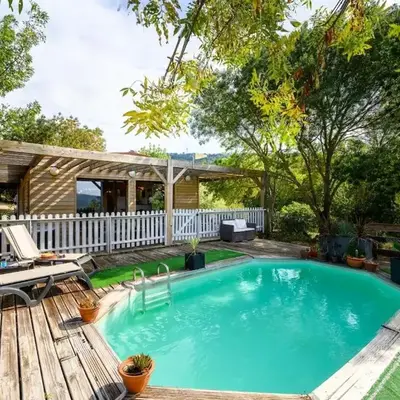 Lodge milieu - Piscine privée Terrasse -