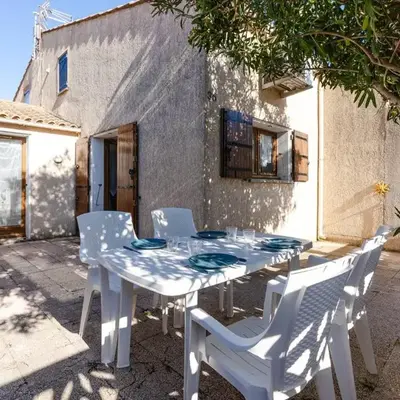 Villa T3 à Gruissan avec climatisation et jardin - FR-1-409A-36