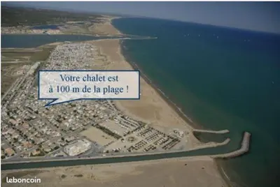 a sign that says youre chalker set a mi mi do in palace at Chalet climatisé 5 personnes Gruissan plage in Gruissan
