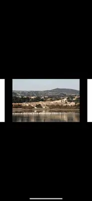 a view of a body of water from a window at Apparemment Résidence la palmeraie in Lapalme
