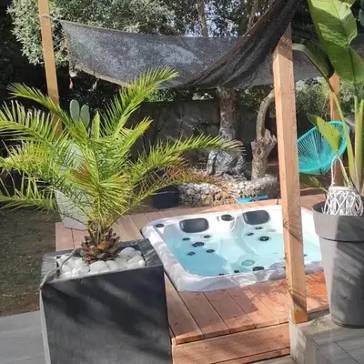 Agréable maison avec jacuzzi