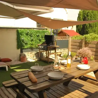 Gruissan Terrasse jardin cosy et au calme