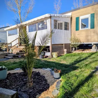 Mobil home 6 à 8 personnes climatisé