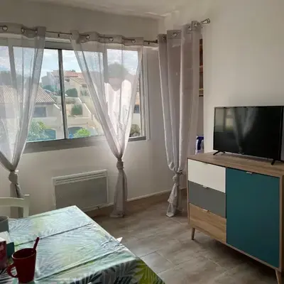 Studio rénové centre Gruissan - 2 pers