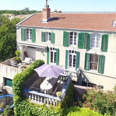 Maison de maître à BRAM # Jacuzzi