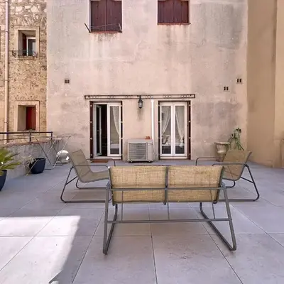 Le Patio - Grande Terrasse - Wifi et Climatisation