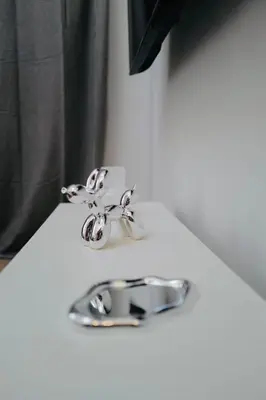 a white counter top with two silver faucets at Maison Franz - 800m des Grands Buffets - Garage in Narbonne