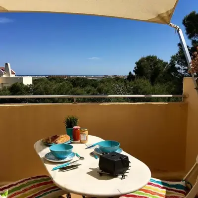 Appartement cosy vue mer avec terrasse