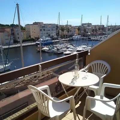 Studio Coquet 2/3 Pers au Cœur de Gruissan - FR-1-796-99
