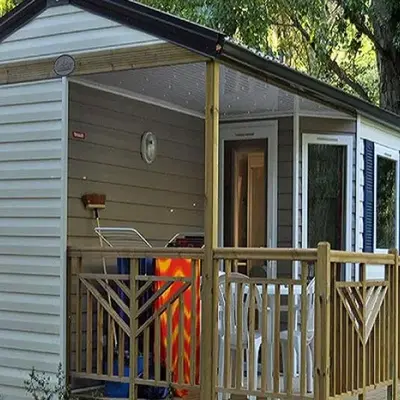 Mobil-home avec Terrasse à Axat - API-1-52-1004