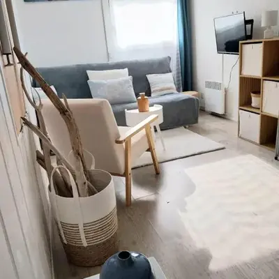 Studio cosy avec piscine et parking à Gruissan