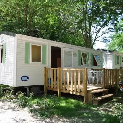 Mobil home 21m² avec terrasse à Axat - API-1-52-1082