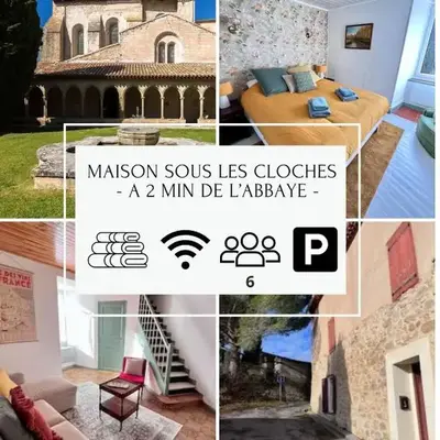 Le Nid de l'Abbaye - Maison de charme rénovée