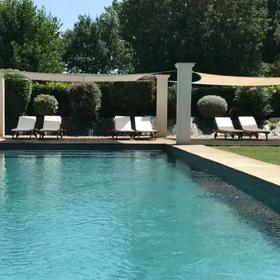 Old Hotel Reborn As An Elegant Getaway With Pool