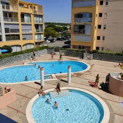 appartement en résidence privée dotée de piscines