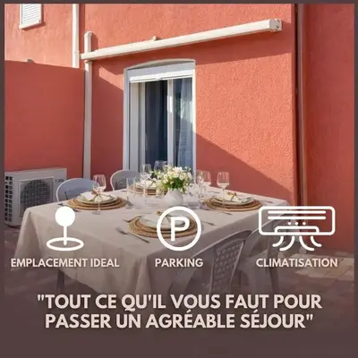 Clos des pins- Climatisation-Parking-Draps By LCG