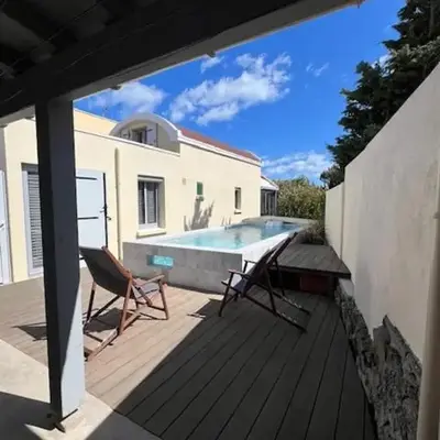 Villa de charme avec piscine privée au sel